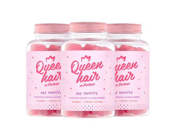 Queen Hair by Plačková - Pro maminky (balení 3 měsíce)